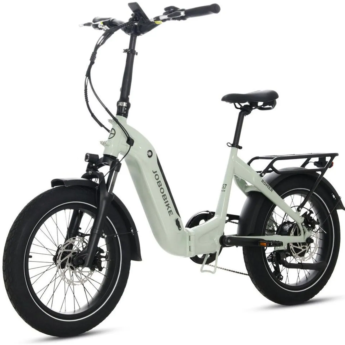JOBOBIKE Romer E-Bike Klapprad, 150 km Reichweite, 7-Gang Shimano