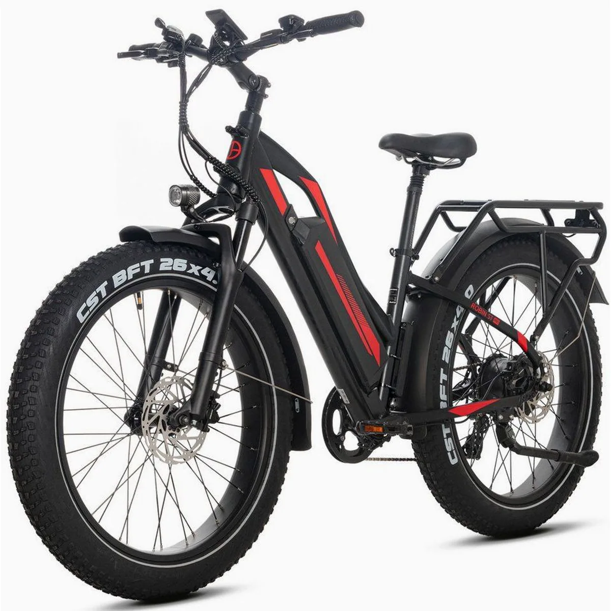 JOBOBIKE Robin Pro E-Bike, 180 km Reichweite, 80 Nm Heckmotor, Hydraulikbremsen