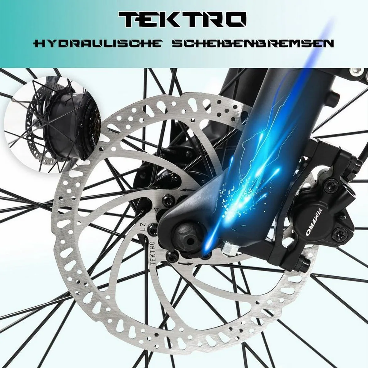 JOBOBIKE Robin Pro E-Bike, 180 km Reichweite, 80 Nm Heckmotor, Hydraulikbremsen 5