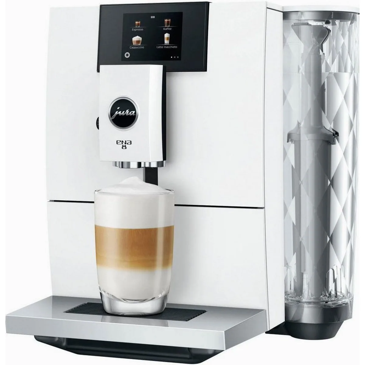 JURA ENA 8, kompakte Größe, Professional Aroma Grinder, Feinschaum Technologie