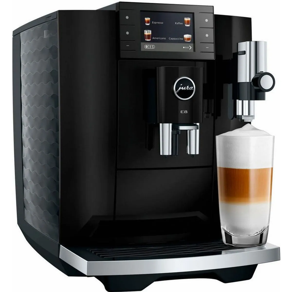 JURA E8 Kaffeevollautomat, 27 Spezialitäten, WiFi-fähig, innovative Brühtechnologie 2