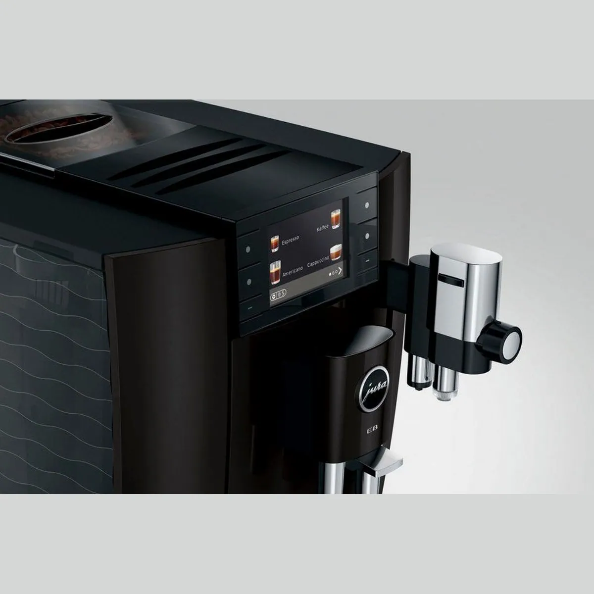 JURA E8 Kaffeevollautomat, 27 Spezialitäten, WiFi-fähig, innovative Brühtechnologie 4