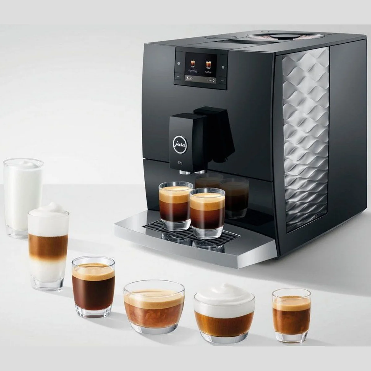 JURA C9 Kaffeevollautomat, 17 Kaffeespezialitäten, WiFi, Hot&Light Brew 5