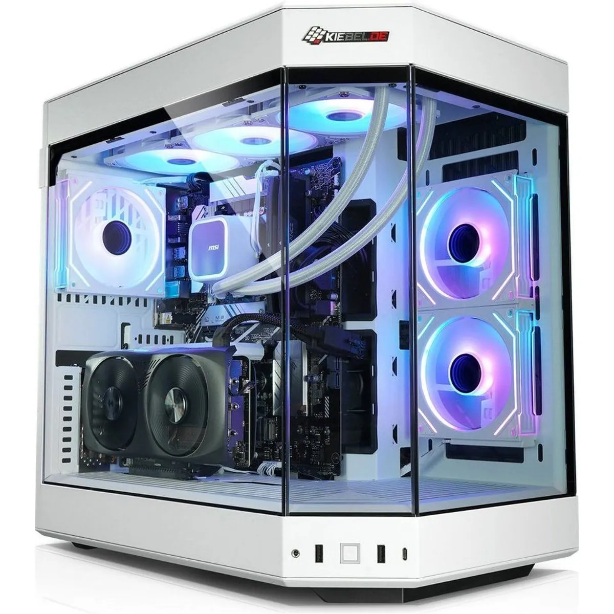 Kiebel Poseidon VII Gaming-PC, AMD Ryzen 7 7800X3D, RTX 5060, 32 GB RAM