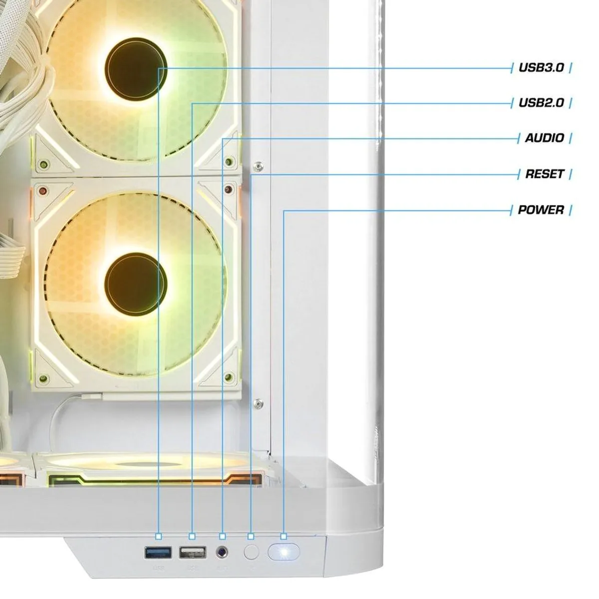 Kiebel Panorama Curve V Gaming-PC, AMD Ryzen 7, RTX 5070, 32 GB RAM 2