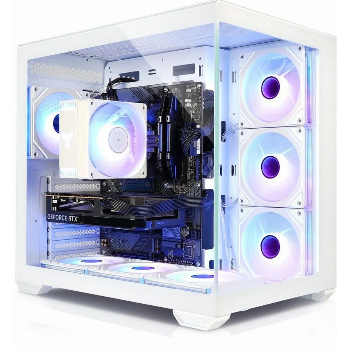 Kiebel Panorama Polar V Gaming-PC, AMD Ryzen 5, 32 GB RAM, 1000 GB SSD