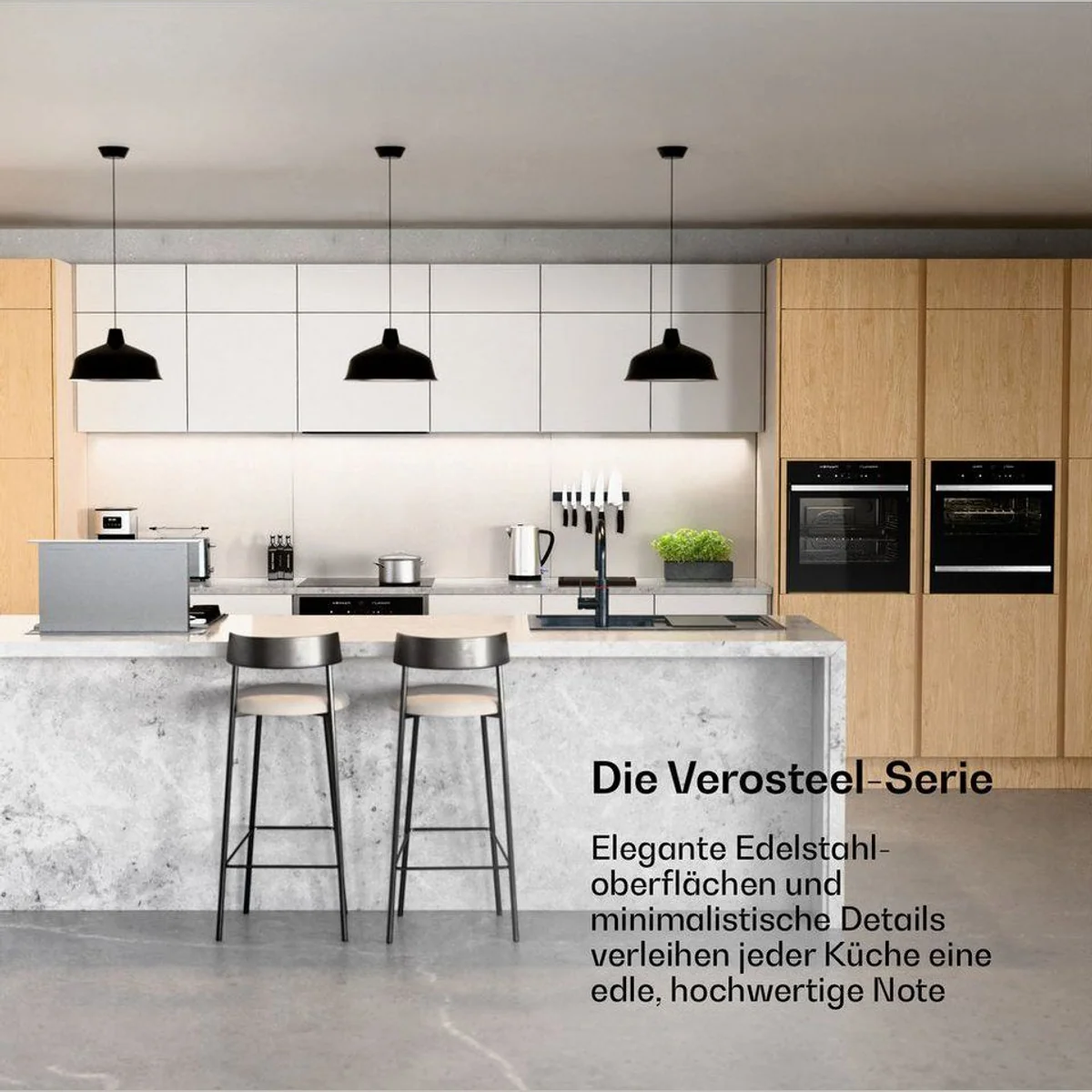 Klarstein VeroSteel Geschirrspüler, 9 l, 9 Programme, leise 42 dB 3