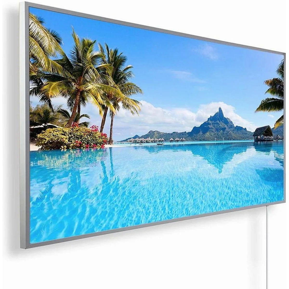 Könighaus Infrarotheizung Panorama 1200W, Ultra HD Druck, effiziente Strahlungswärme