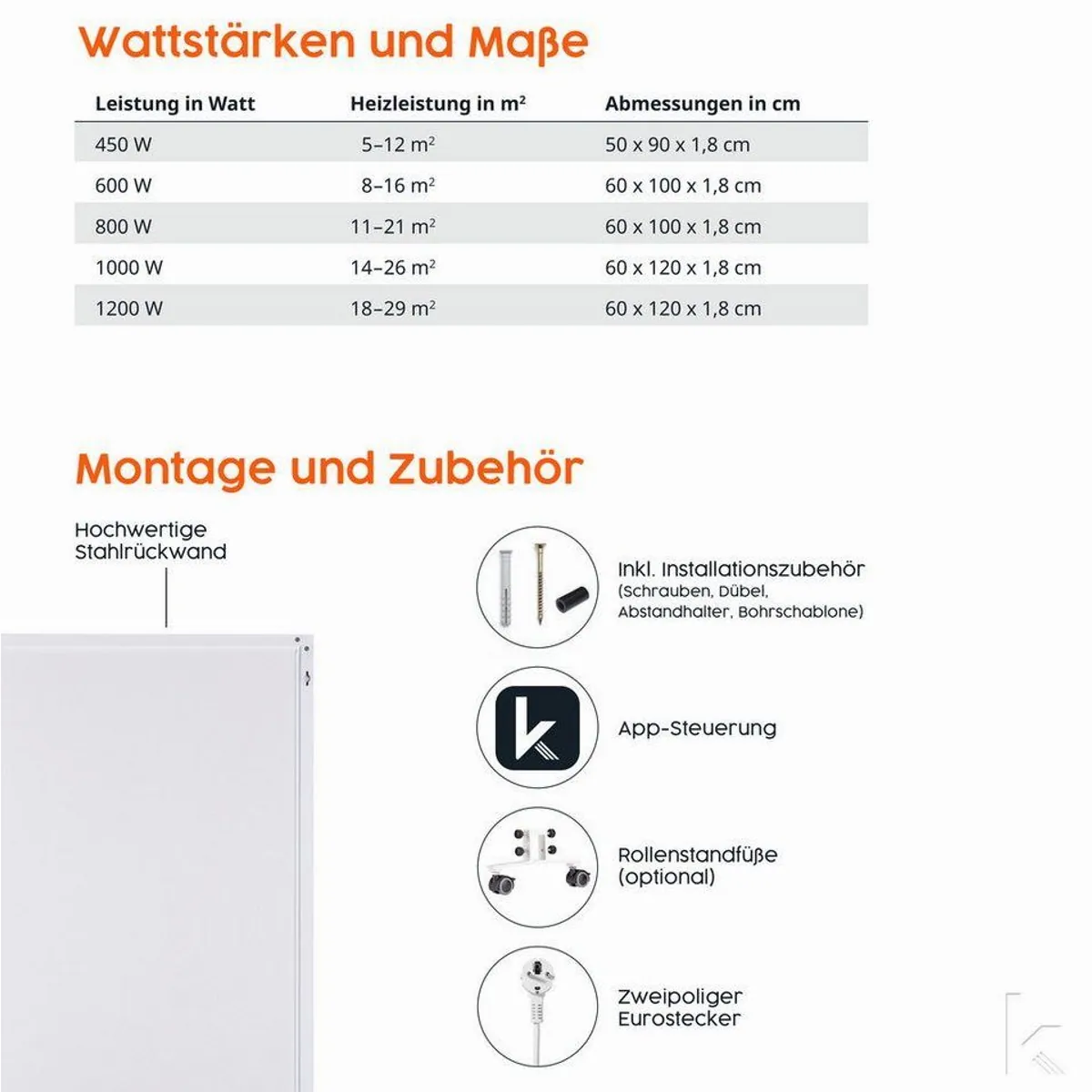 Könighaus Orient Edition, stilvolles Design, angenehme Strahlungswärme 5