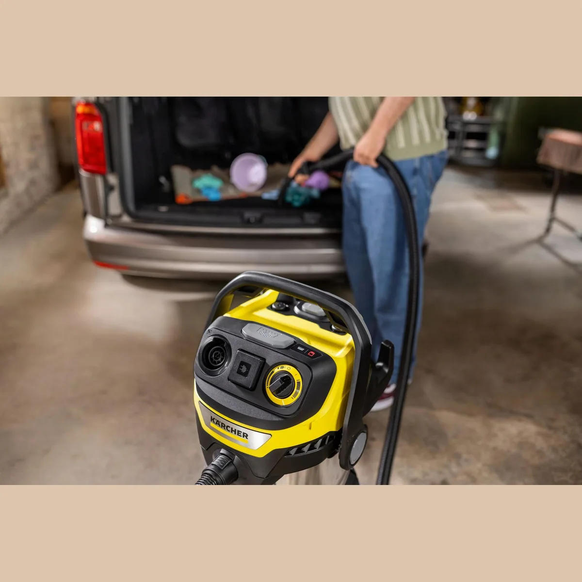 KÄRCHER WD 7 Control P S 30/6/35/T, beutellos, 1400 W, mit Bluetooth-Fernbedienung 2
