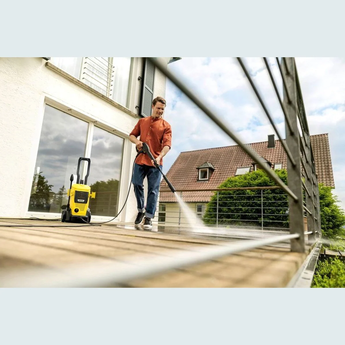 KÄRCHER Hochdruckreiniger K 4 FJ BB, 130 bar Druck, 420 l/h Fördermenge, vielseitige Anwendung 2