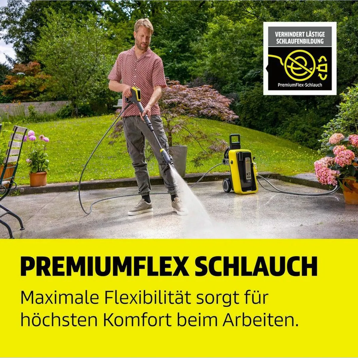 KÄRCHER Hochdruckreiniger K 7 Comfort Premium Connect, 180 bar, 600 l/h Fördermenge, Bluetooth 4