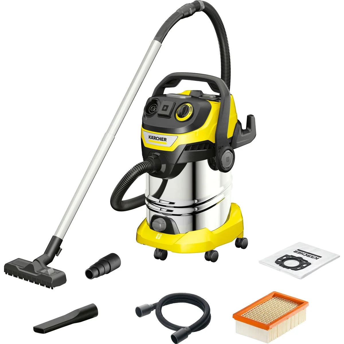 KÄRCHER WD 6 P S V-30/6/22/T, 1300 W, energieeffizienter Nass-Trocken-Sauger