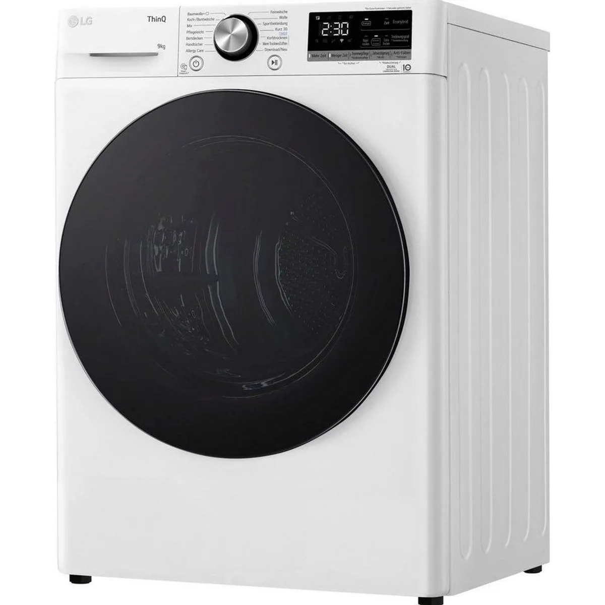 LG Wärmepumpentrockner RT90V9W, energieeffizient, 9 kg Fassungsvermögen, praktische Funktionen 2