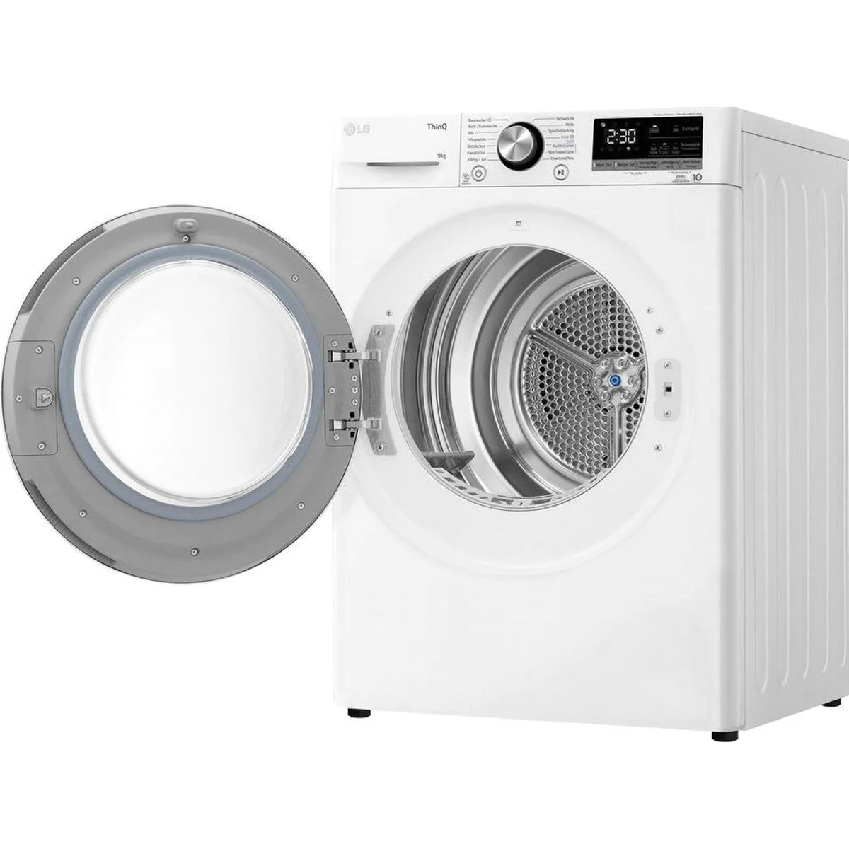 LG Wärmepumpentrockner RT90V9W, energieeffizient, 9 kg Fassungsvermögen, praktische Funktionen 3