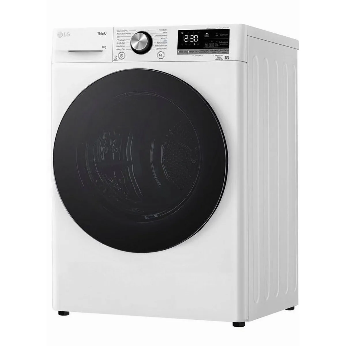LG Wärmepumpentrockner Vivace RT80V9W, energieeffizient, leise, benutzerfreundlich