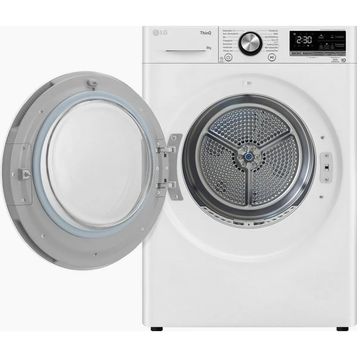 LG Wärmepumpentrockner Vivace RT80V9W, energieeffizient, leise, benutzerfreundlich 2