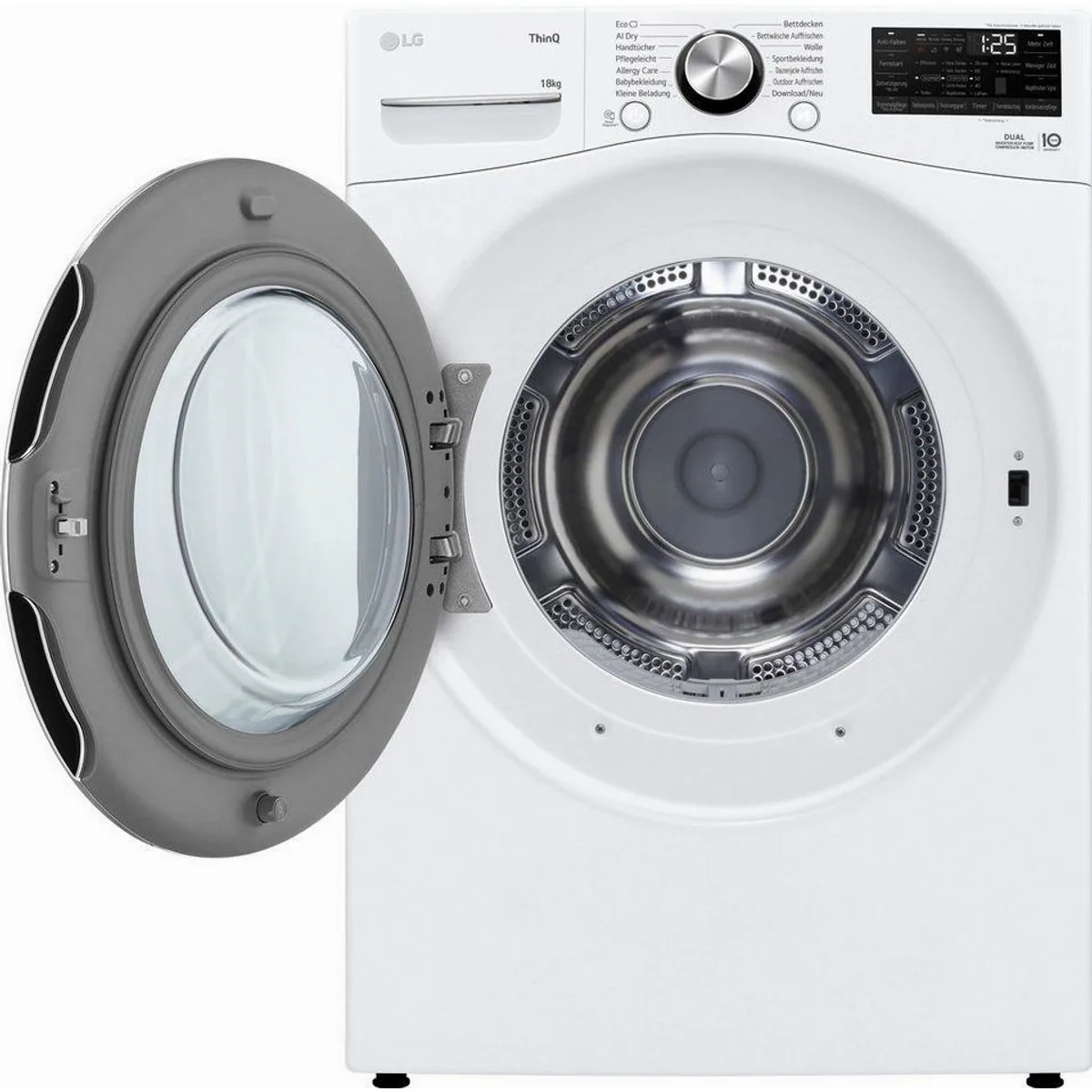 LG Wärmepumpentrockner RT18VT, Allergy Care, energieeffizient, leise, platzsparend 2
