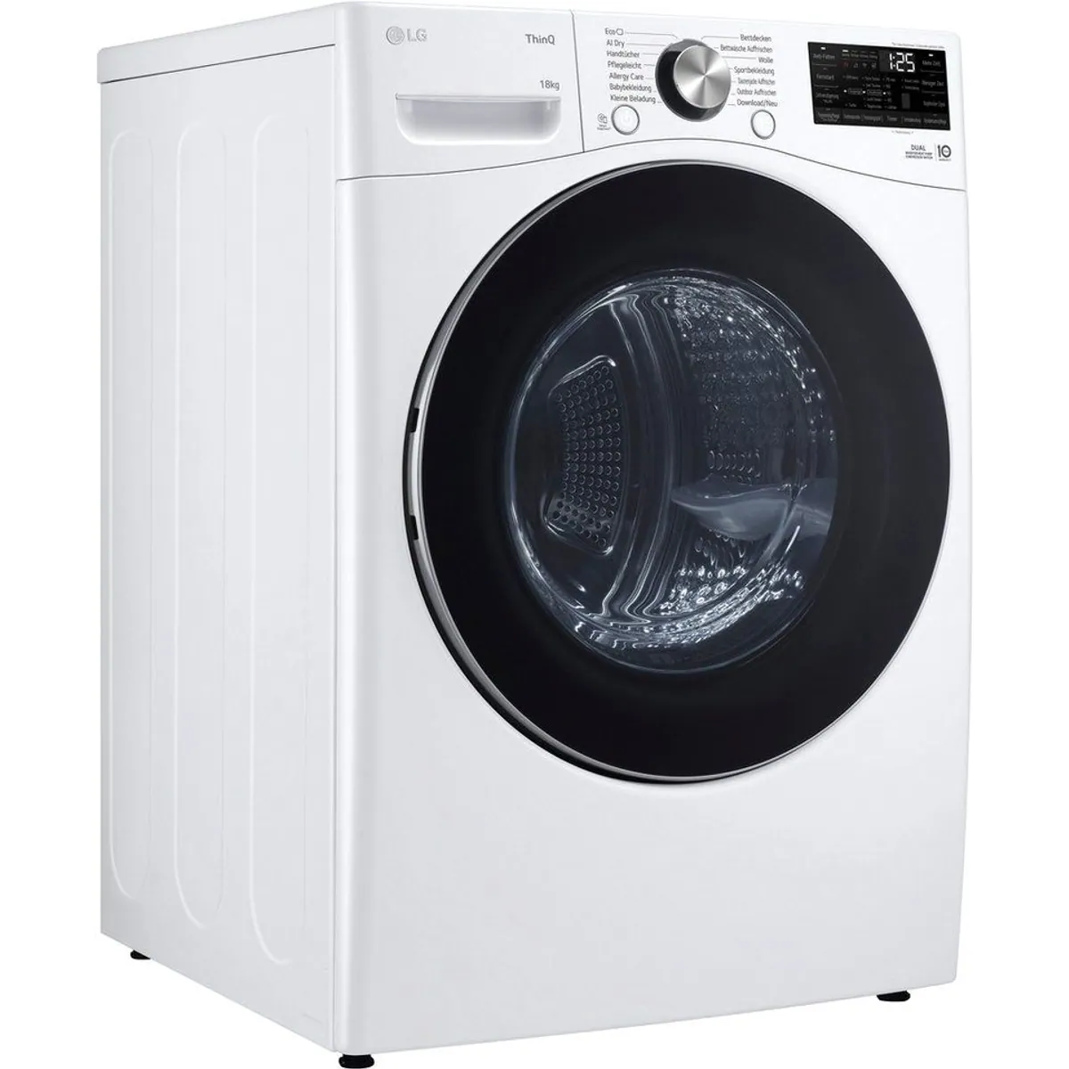 LG Wärmepumpentrockner RT18VT, Allergy Care, energieeffizient, leise, platzsparend 3