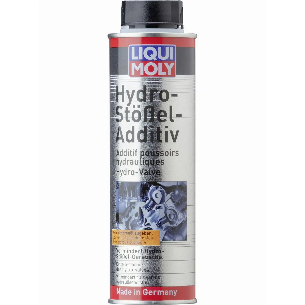 Liqui Moly Hydro-Stößel-Additiv 300 ml, reduziert Geräusche, reinigt Ventilbohrungen, verbessert Schmiereigenschaften