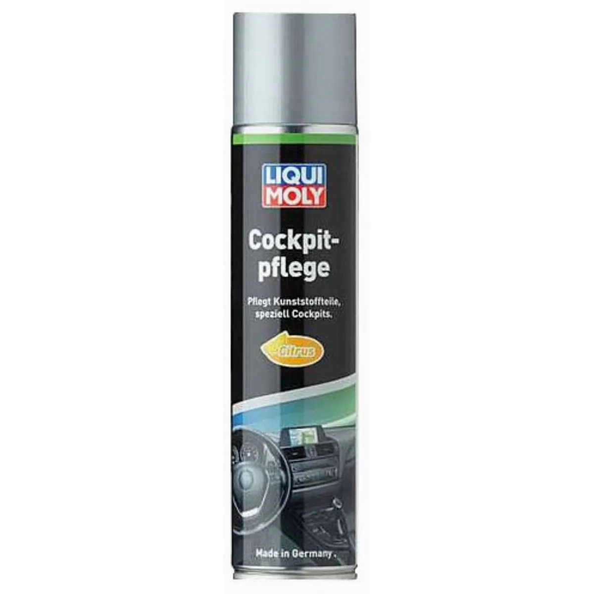 Liqui Moly Cockpitpflege Citrus, Reinigung und Pflege für Kunststoffteile