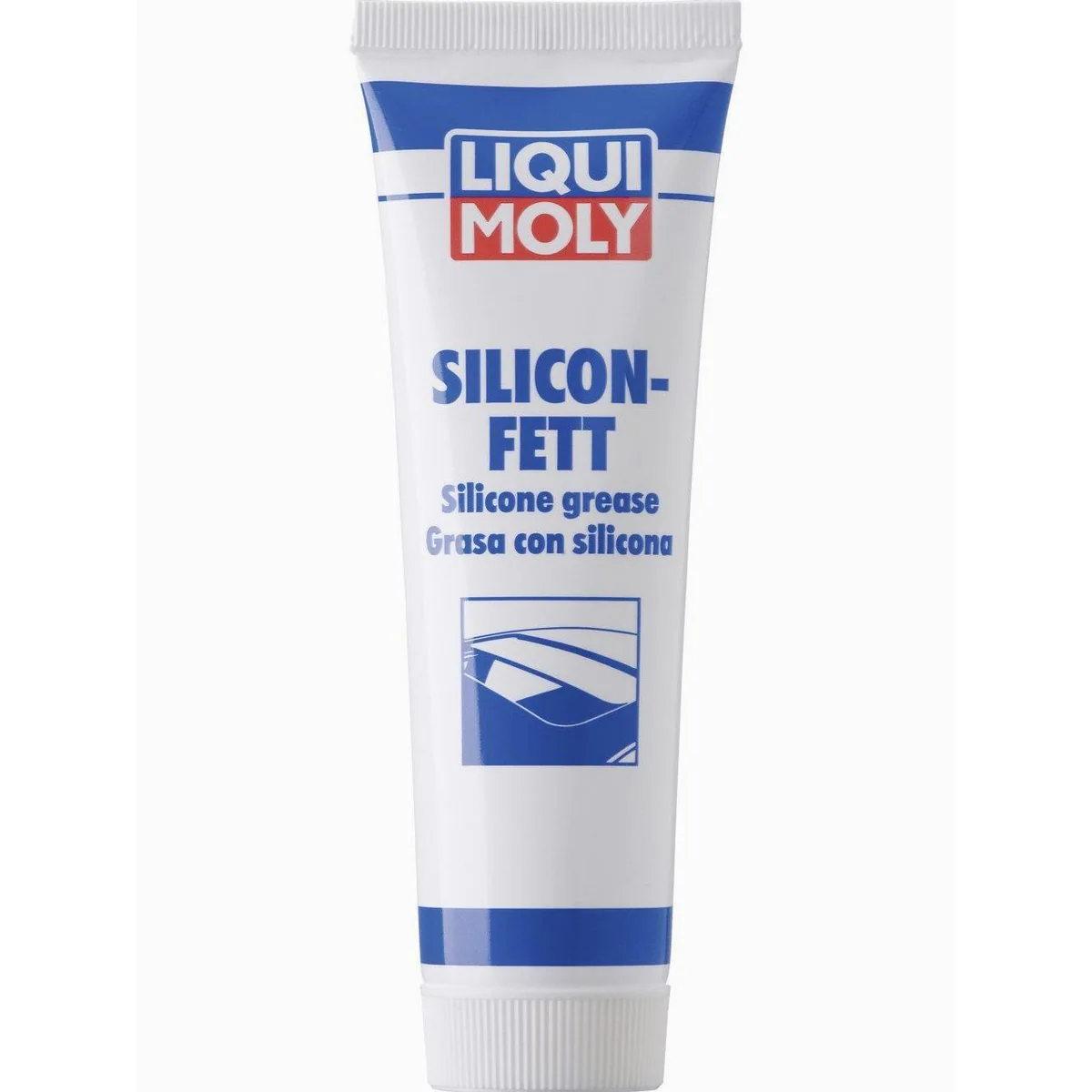 Liqui Moly Silikonfett transparent 100 g, vielseitig einsetzbar, hohe Temperaturbeständigkeit, schmutzabweisend