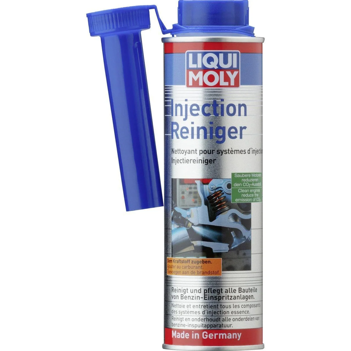 Liqui Moly Injection-Reiniger 300 ml, effektive Reinigung, Korrosionsschutz, verbesserte Motorleistung