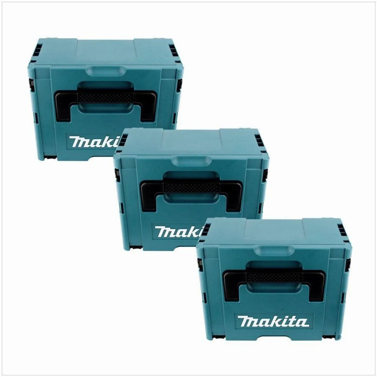 Makita MAKPAC Systemkoffer Gr. 3, robust, stapelbar, flexibel 2