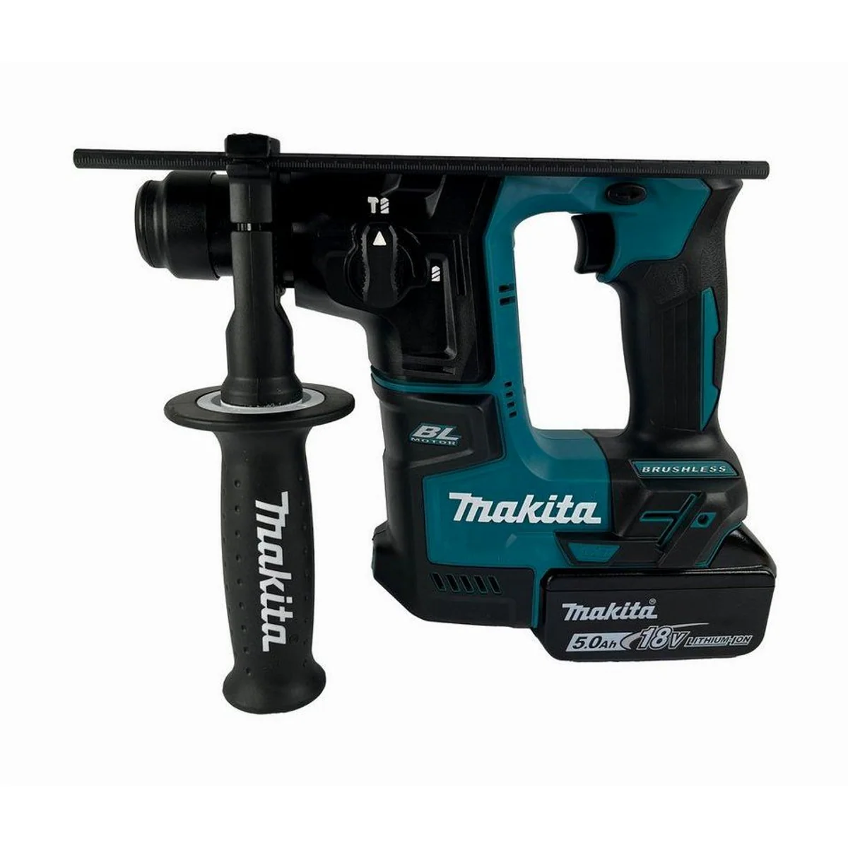 Makita DHR171 Akku-Bohrhammer, SDS-PLUS Aufnahme, 5 Ah Akku — vibrationsarm, robust, kompakt 2