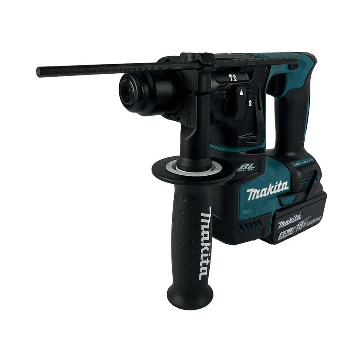 Makita DHR171 Akku-Bohrhammer, SDS-PLUS Aufnahme, 5 Ah Akku — vibrationsarm, robust, kompakt 3