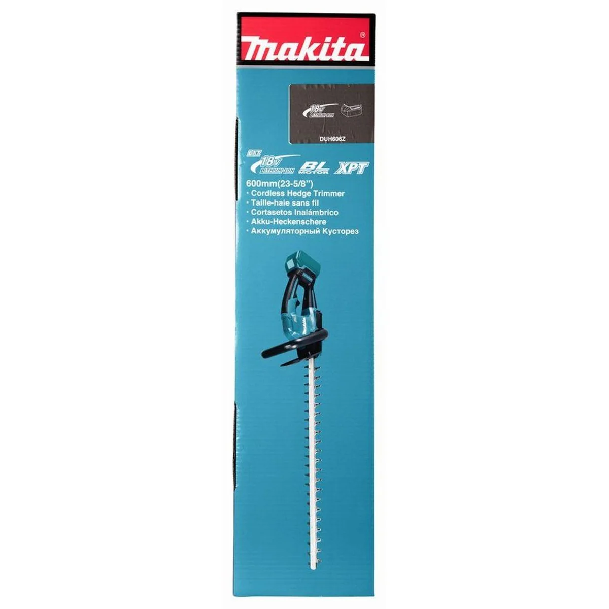 Makita DUH606Z Akku-Heckenschere, 600 mm Klinge, 20 mm Aststärke, Bürstenloser Motor 3