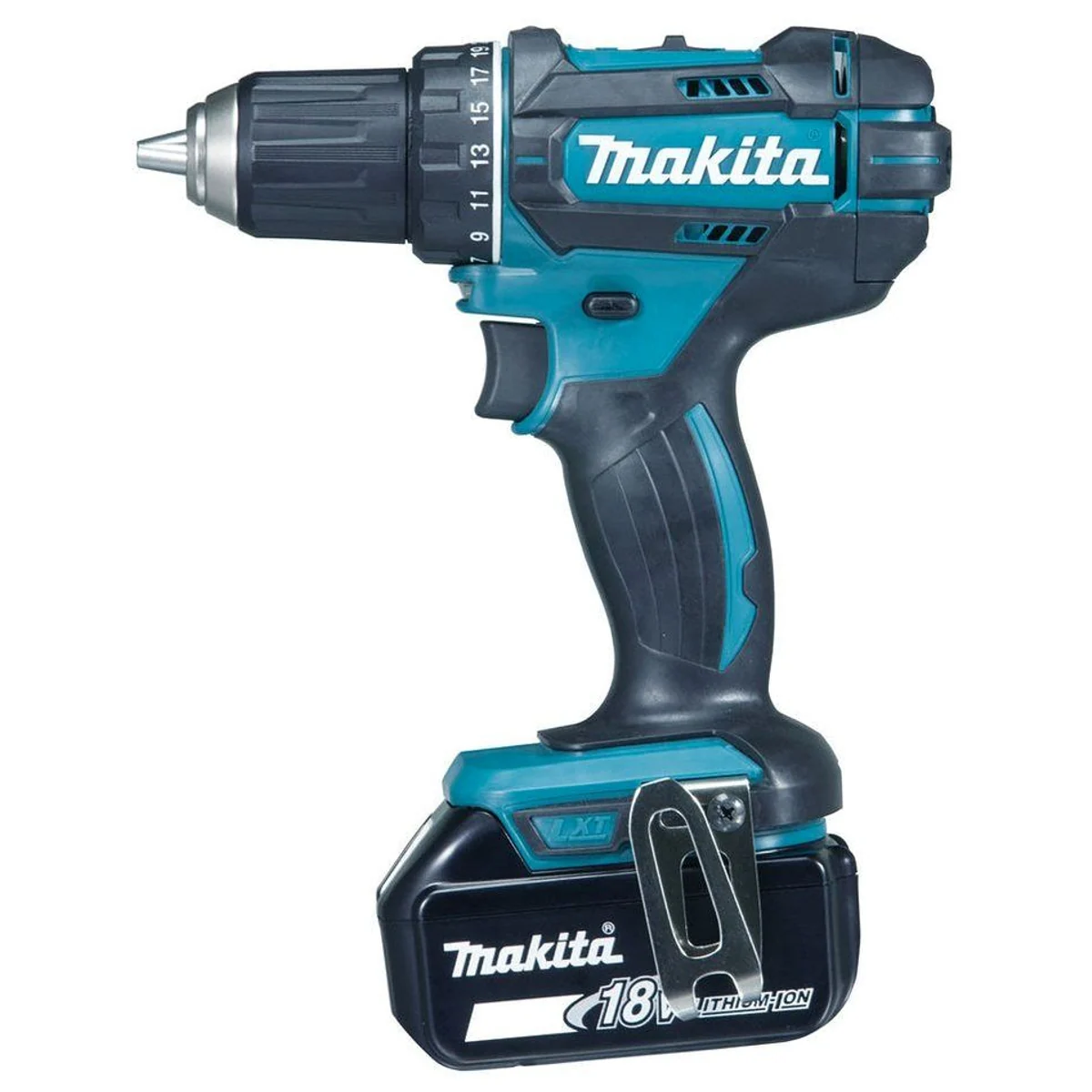 Makita DDF482RFJ Akku-Bohrschrauber, 1900 U/min, inkl. 2 Akkus & Ladegerät 4