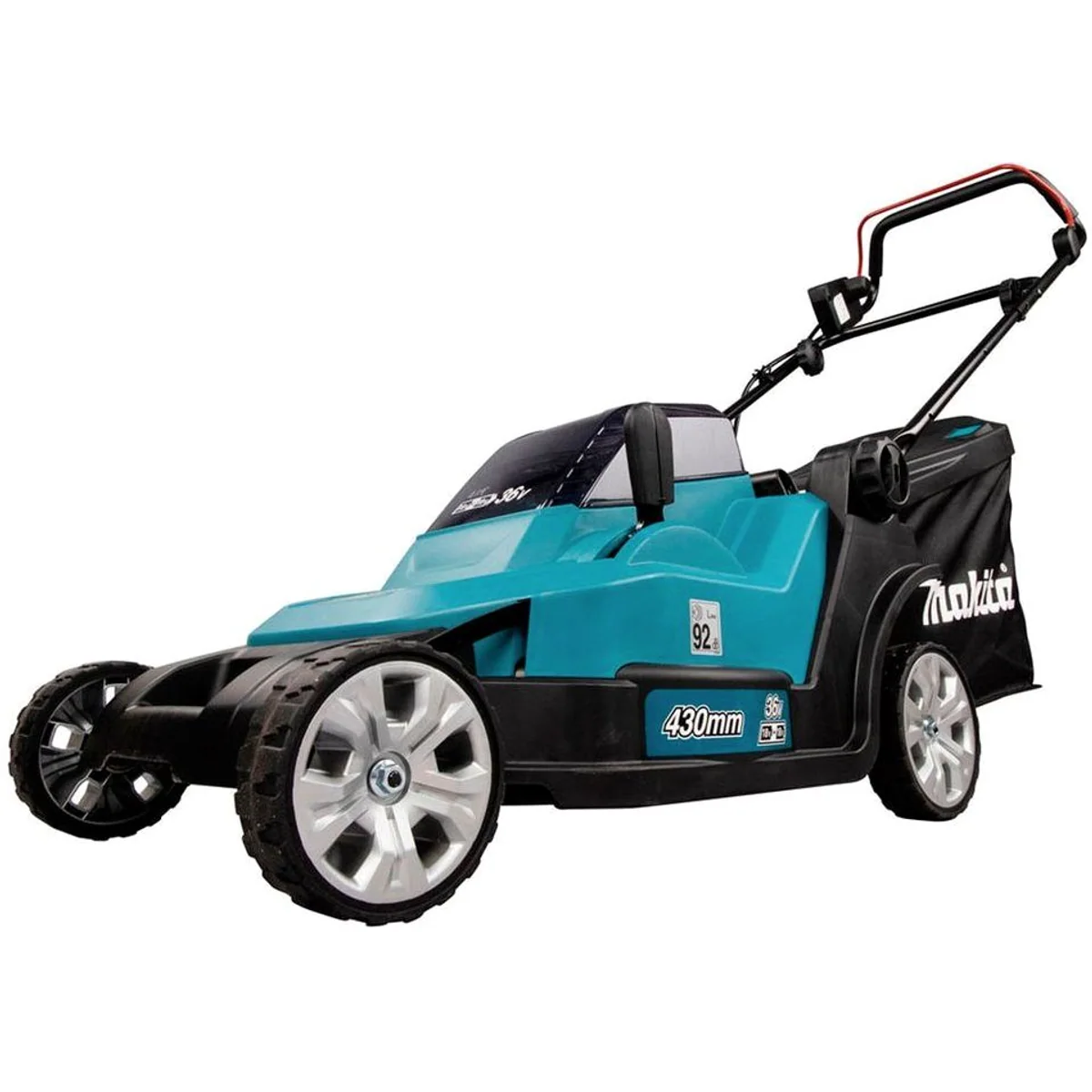 Makita DLM432Z Akkurasenmäher, 43 cm Schnittbreite, 2x18V LXT 3