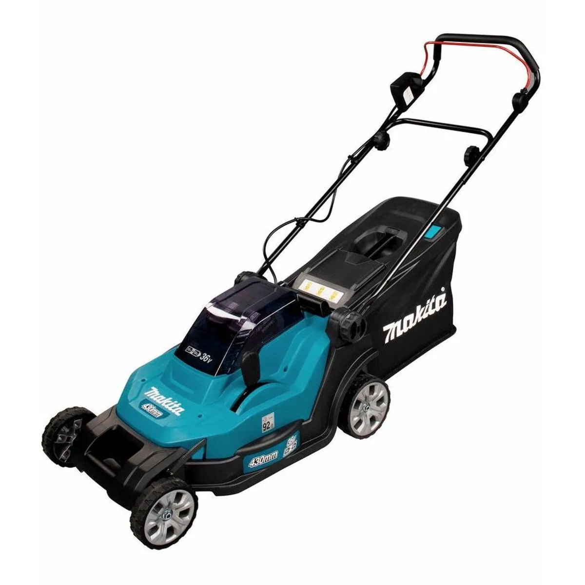 Makita DLM432Z Akkurasenmäher, 43 cm Schnittbreite, 2x18V LXT 4