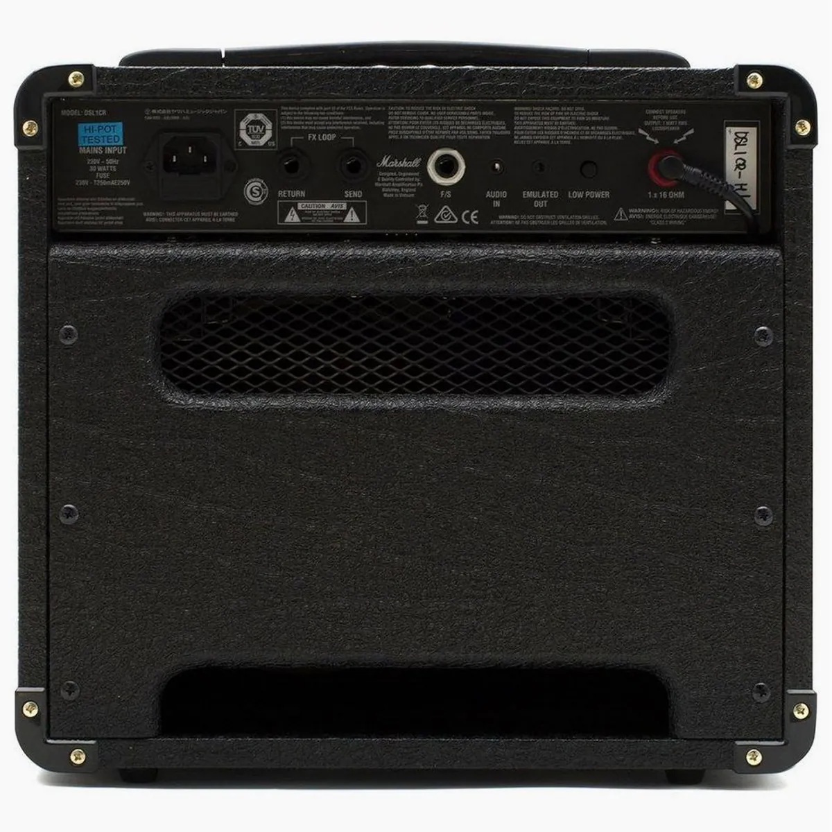 Marshall DSL1CR Vollröhren Combo-Verstärker, 1 W Leistung, 2 Kanäle 2
