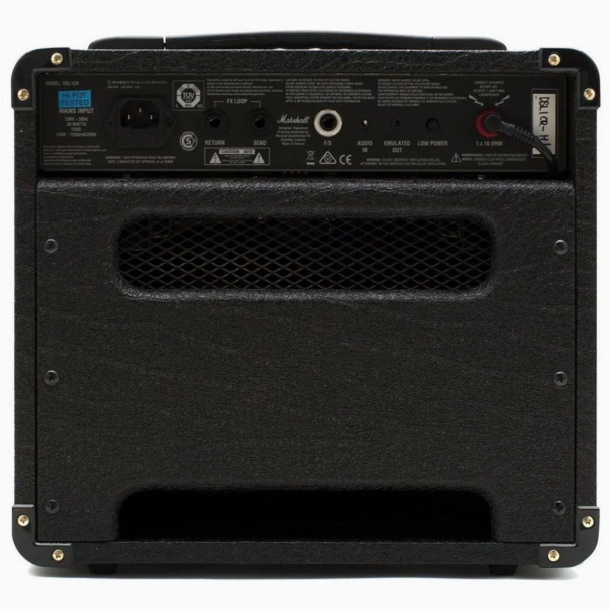 Marshall DSL1CR Vollröhren Combo-Verstärker, 2 Kanäle, 1 W Leistung 2