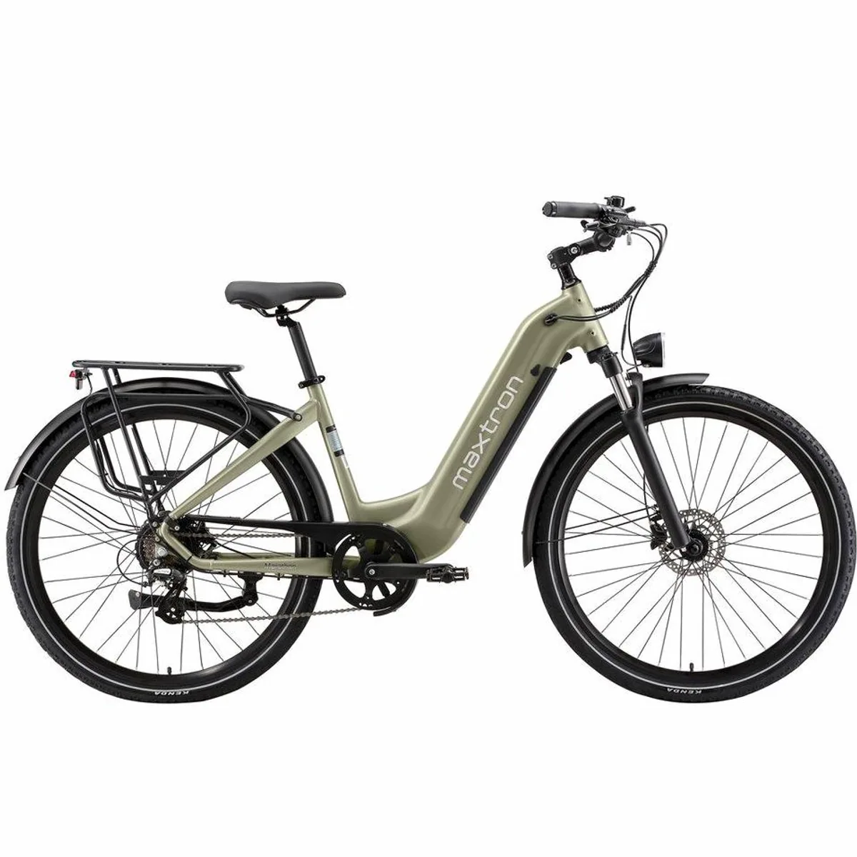 Maxtron Marathon E-Citybike 28 Zoll, 810 Wh Akku, Bafang Heckmotor, 7-Gang Shimano