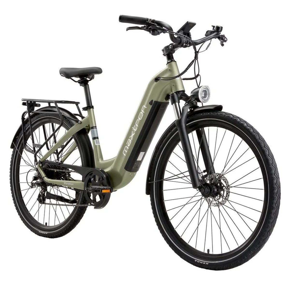 Maxtron Marathon E-Citybike 28 Zoll, 810 Wh Akku, Bafang Heckmotor, 7-Gang Shimano 2