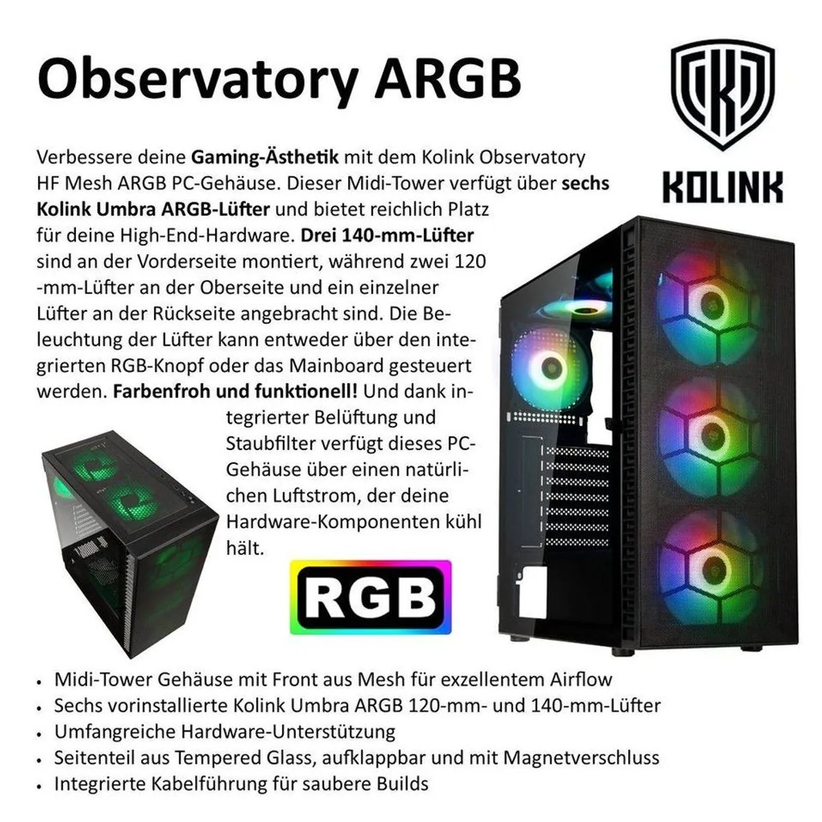 Meinpc Gaming-PC Set, AMD Ryzen 7 5700G, 32 GB RAM, 500 GB SSD, 27" Monitor 5