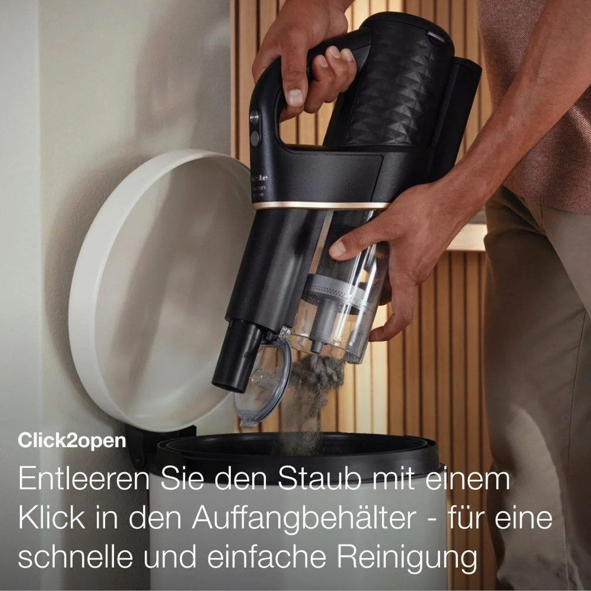 Miele Akku-Handstaubsauger Duoflex HX1 TotalCare, 2in1-Funktion, beutellos, Elektrobürste MultiFloor 4