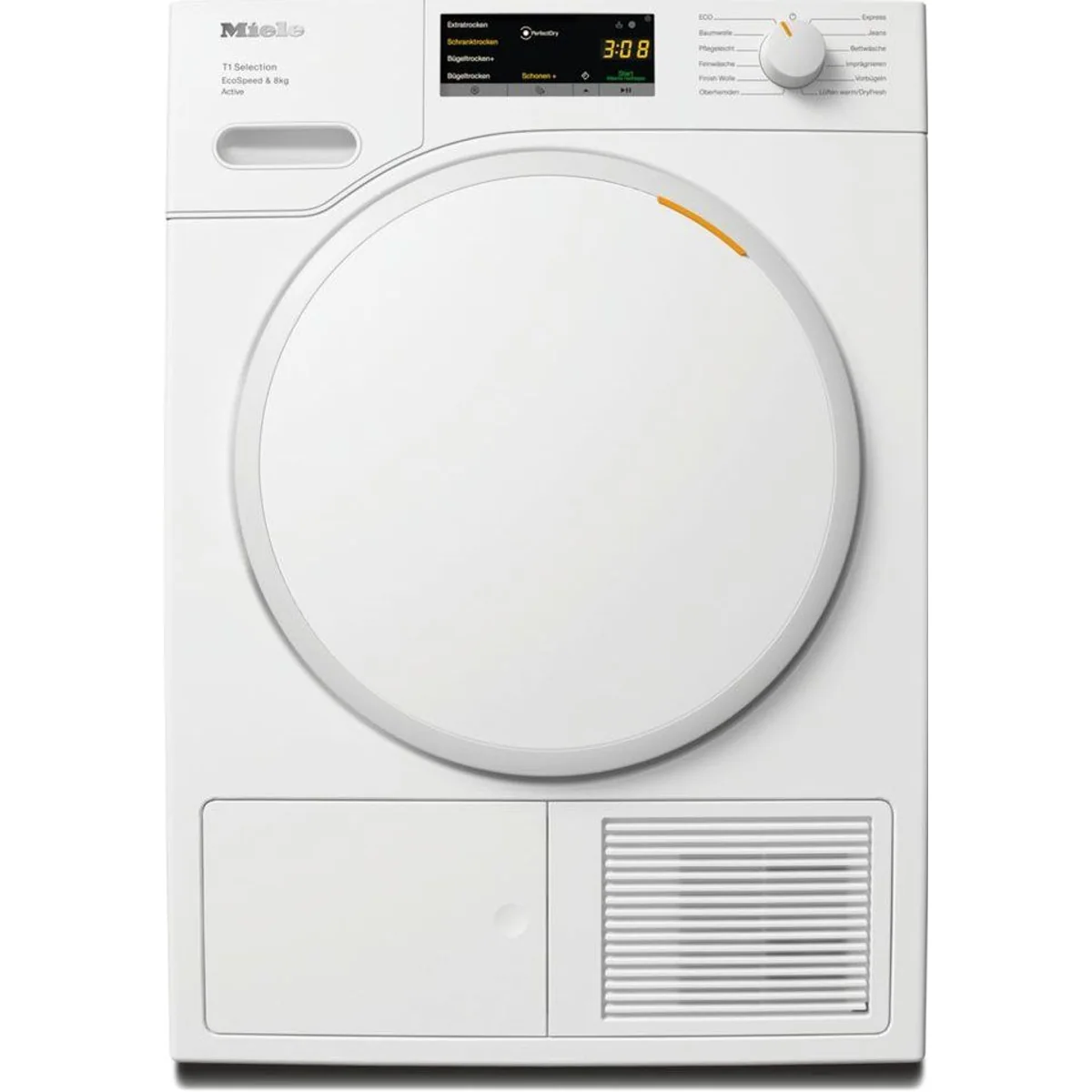 Miele TSA523WP 8kg Active Wärmepumpentrockner, 20 Jahre Wäschepflege, 25 Jahre Motorgarantie