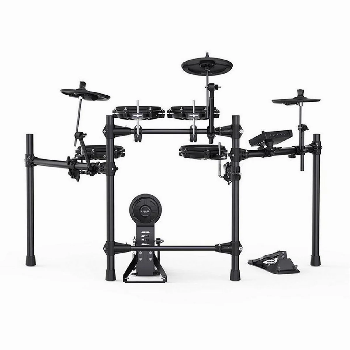 Nux DM-210 E-Drum Set, authentisches Spielgefühl, vielseitige Drum-Kits, platzsparend 4