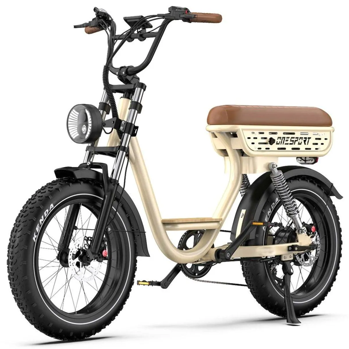 Onesport W77 E-Bike Cityrad, kraftvoller Motor, großer Akku, komfortable Federung