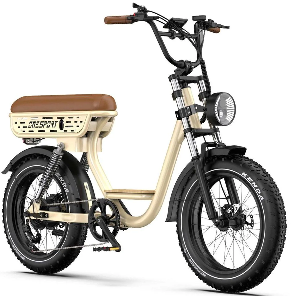 Onesport W77 E-Bike Cityrad, kraftvoller Motor, großer Akku, komfortable Federung 2