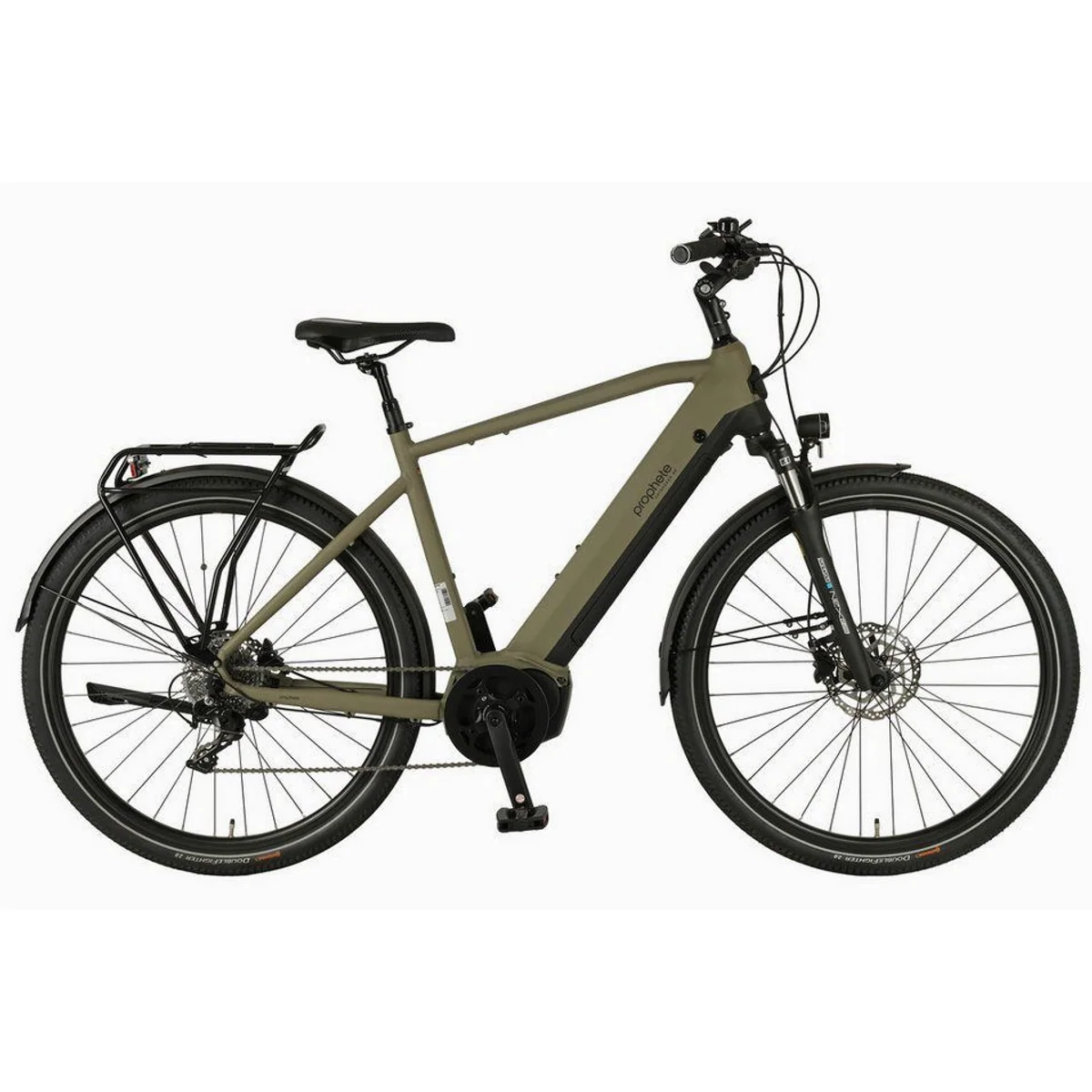 Prophete Entdecker 4.0 E-Bike, kraftvoller Mittelmotor, 10-Gang Schaltung, 540 Wh Akku