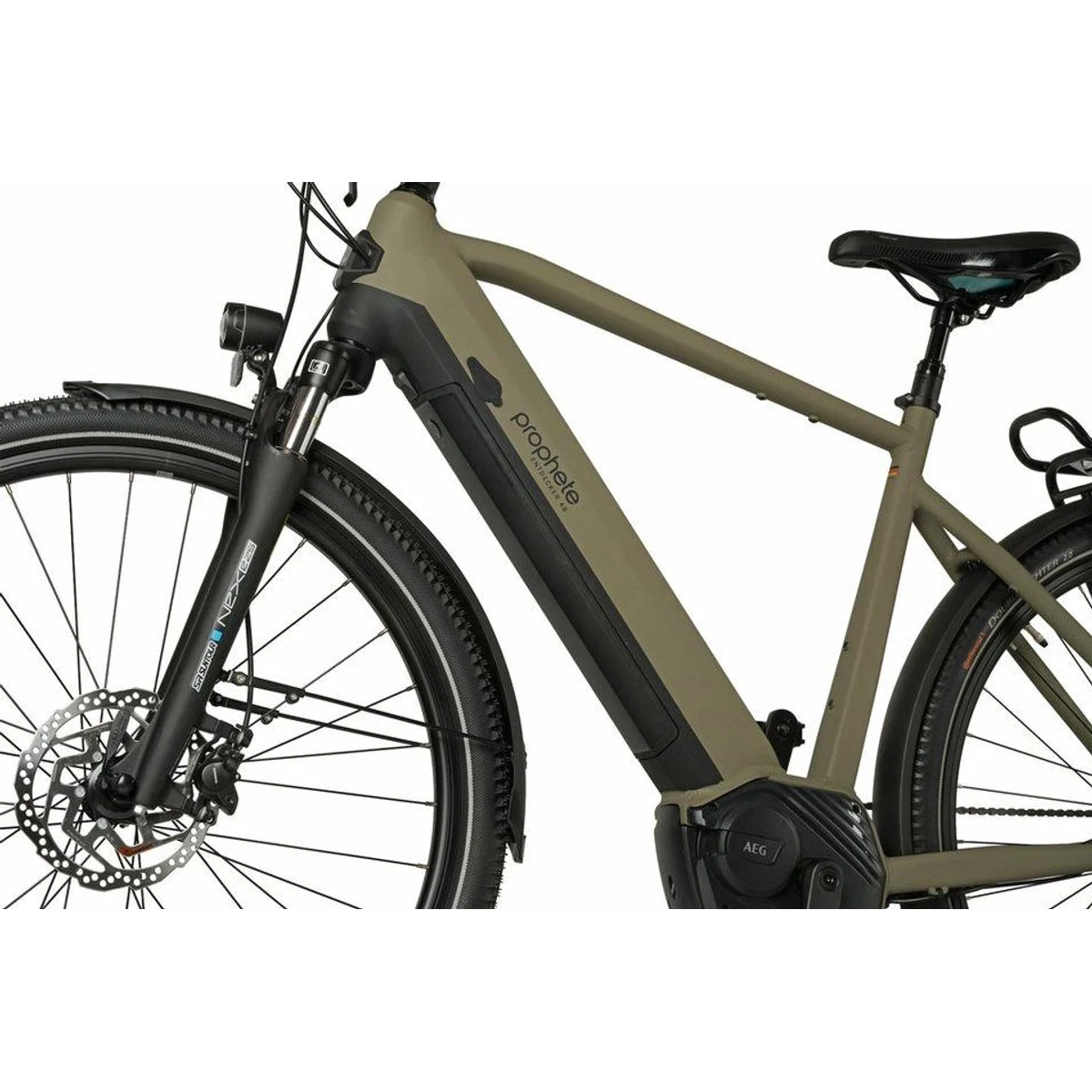 Prophete Entdecker 4.0 E-Bike, kraftvoller Mittelmotor, 10-Gang Schaltung, 540 Wh Akku 3