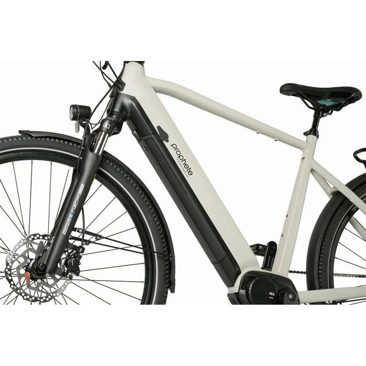 Prophete Entdecker 5.0 E-Bike, 10-Gang Shimano Deore, 800 Wh Akku, Mittelmotor 3
