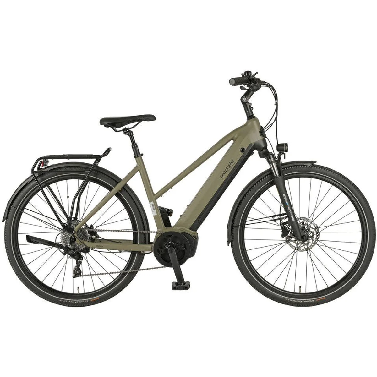 Prophete Entdecker 4.0 E-Bike, kraftvoller Mittelmotor, 10-Gang Schaltung, 540 Wh Akku