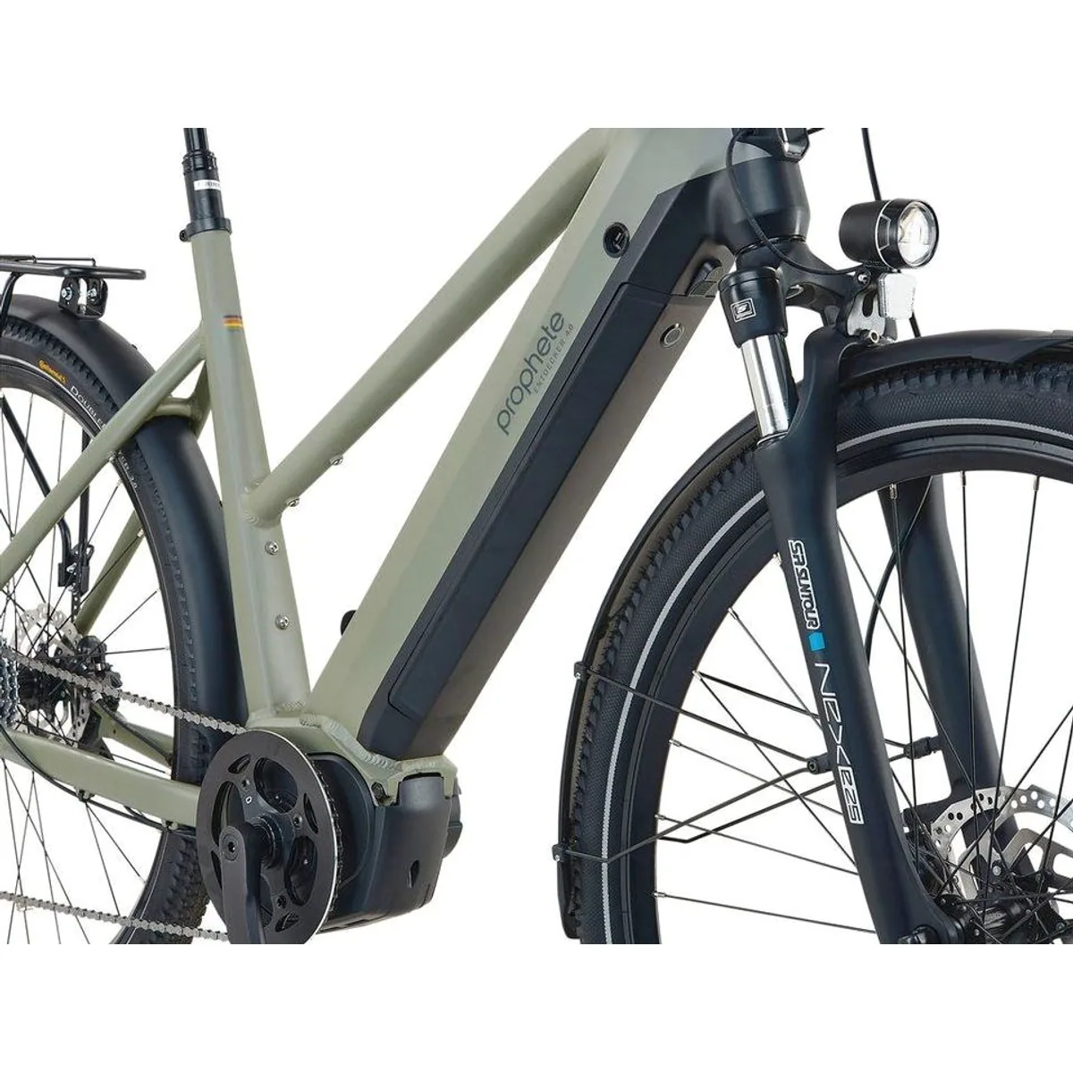 Prophete Entdecker 4.0 E-Bike, kraftvoller Mittelmotor, 10-Gang Schaltung, 540 Wh Akku 5