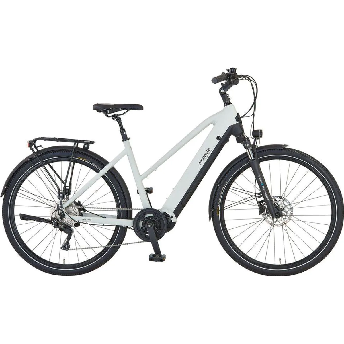 Prophete Entdecker 5.0 E-Bike, 250 W Mittelmotor, 10 Gang Shimano, 800 Wh Akku